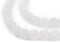 The Bead Chest Matte Round White Jade Beads (10mm): Organic Gemstone Round Spherical Energy Stone Healing Power Crystal for Jewelry Bracelet Mala Necklace Making